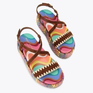 NWOB KURT GEIGER CHELSEA FLATFORM SANDAL